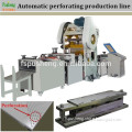 Automatic hole punching machine for stainless steel hardware products
